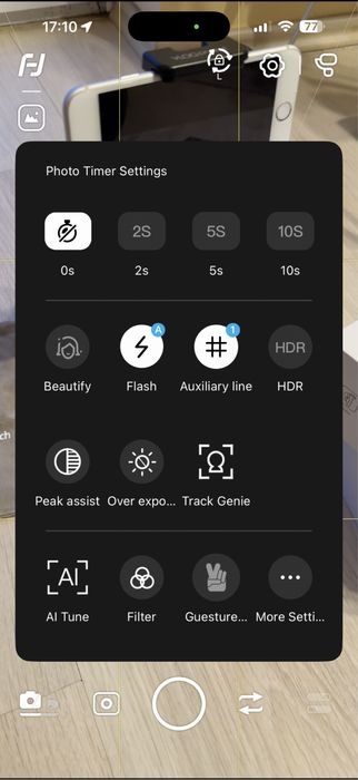 Gimbal pliabil FeiyuTech Vlog Pocket