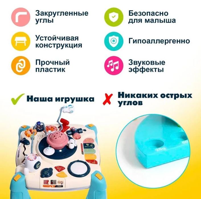 Детский развивающий столик