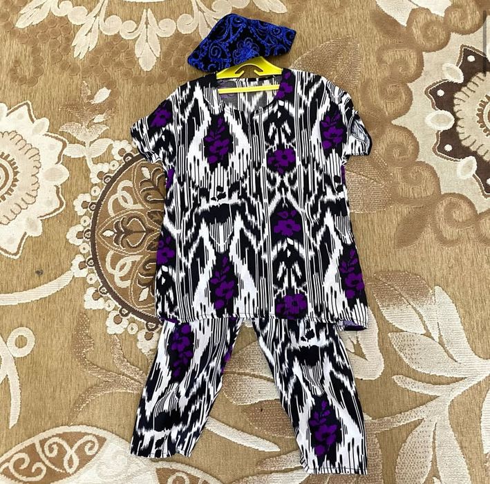 Узбекский и Русский костюм