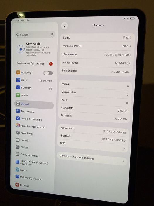 iPad Pro M4 11’ 100%!