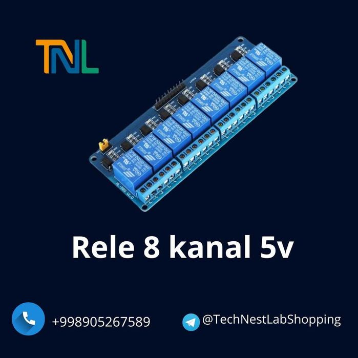 rele modul 8 kanal 5v