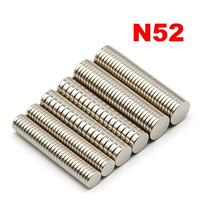 Малки кръгли неодимови магнити N52