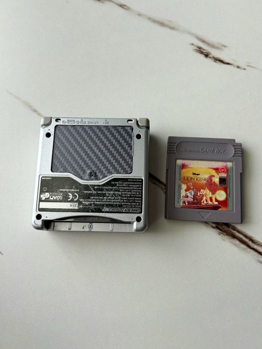 Nintendo game boy advance SP + joc lion King