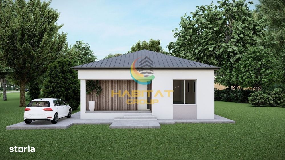 Casa 4 camere, teren 385 mp- Berceni-Vidra