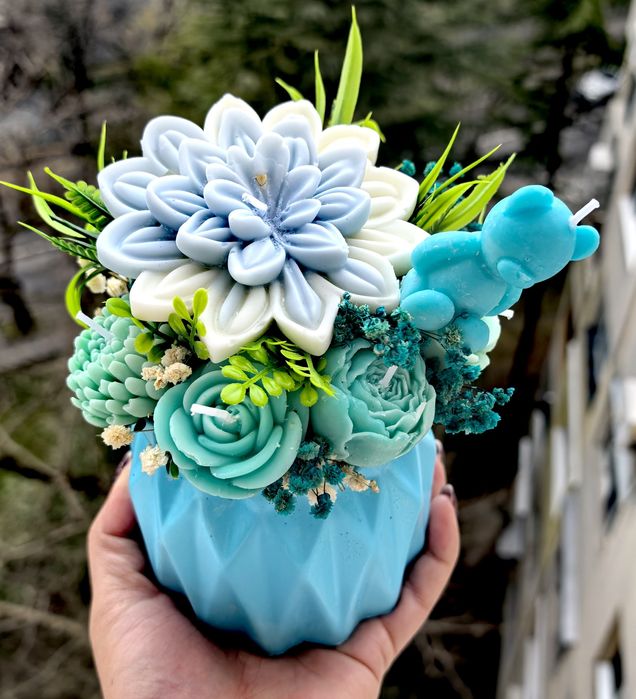 Ръчно изработени Ароматни Свещи