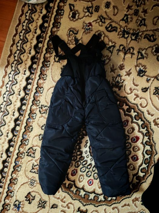 Тёплые штаны комбинезон для мальчика