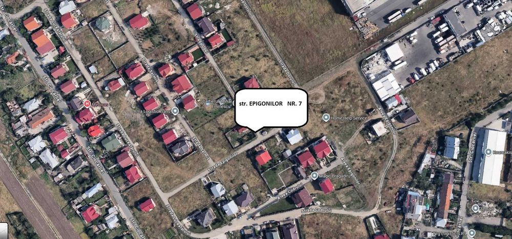 Teren cu casa, dubla deschidere - Bragadiru - Mihai Eminescu