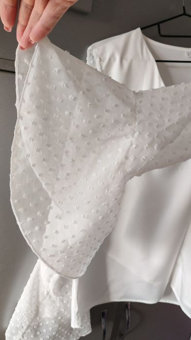 Bluză damă albă elegantă