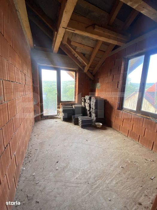 EXCLUSIVITATE! Casa noua P+E, 120 mp, 1.400 mp teren, Budacu de Sus
