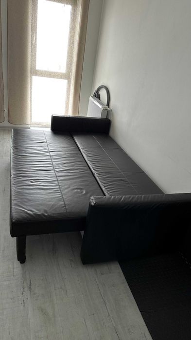 Canapea extensibilă 3locuri, Bomstad negru IKEA FRIHETEN