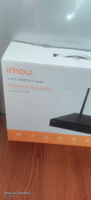 Wi-Fi цифровой видеорегистратор Imou NVR 8-CH