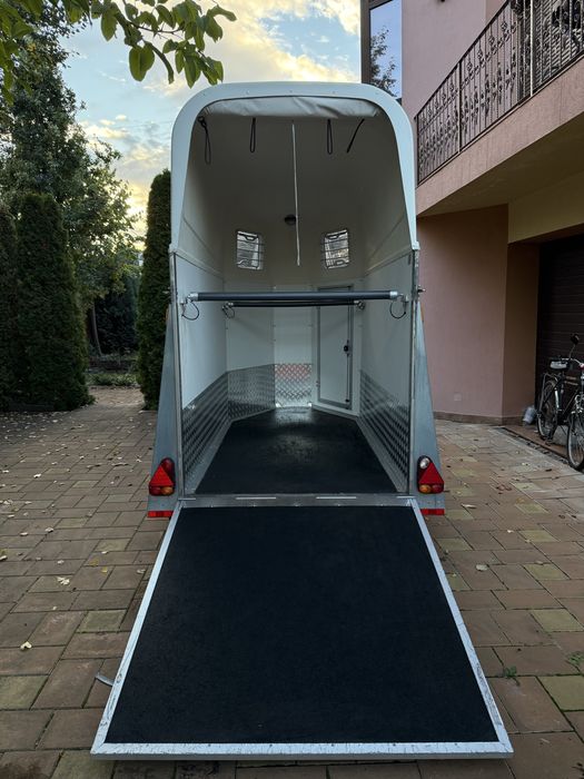 Remorca 1,5 cai Wörmann PICO  (iapa + mânz) – stare excelentă, fabricată în Germania 2014- prim proprietar