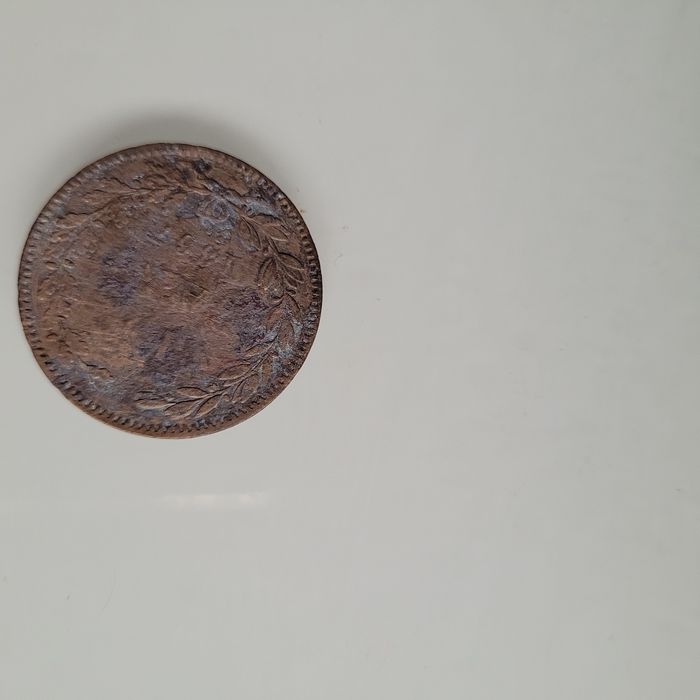 Moneda veche 5 bani 1867