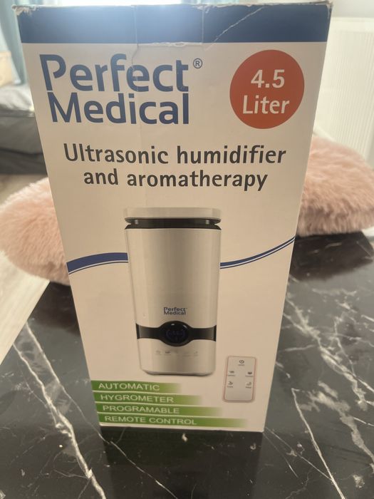 Umidificator de aer cu ultrasunete si Aromoterapie4,5l, higrometru,