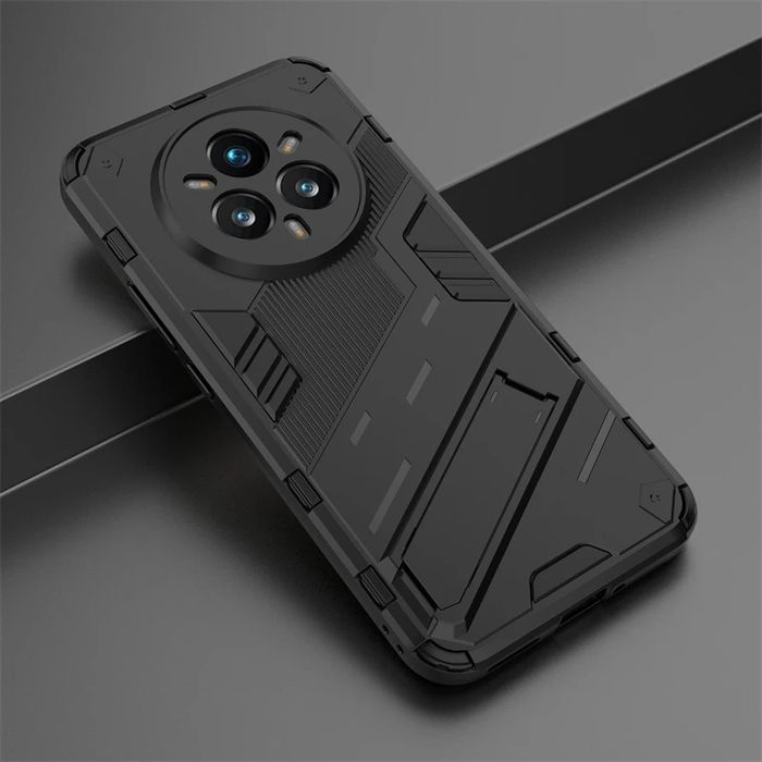 Realme 14 Pro+ 5G / PUNK ARMOR Удароустойчив кейс гръб със стойка