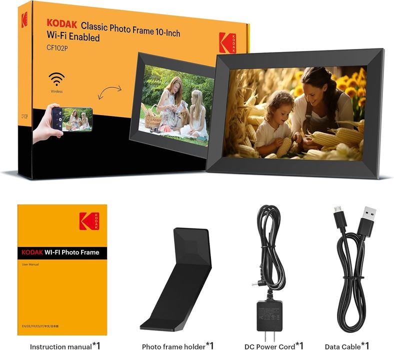Цифровая фоторамка Kodak 10 дюйма HD экран , 32 gb + Wi Fi