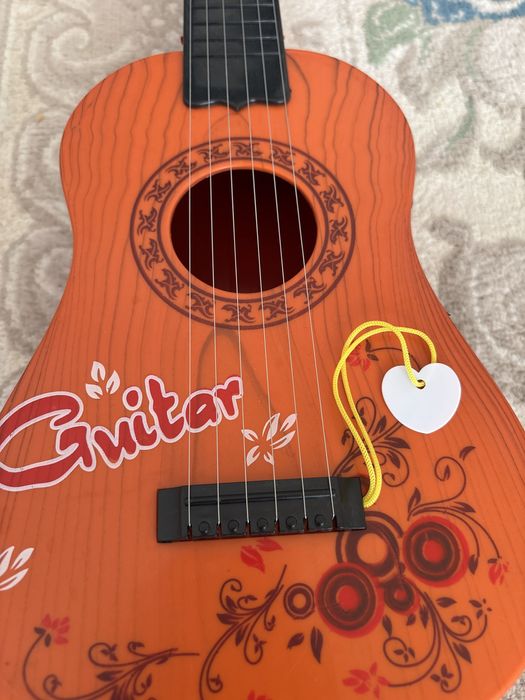 мини гитара 6 струнной