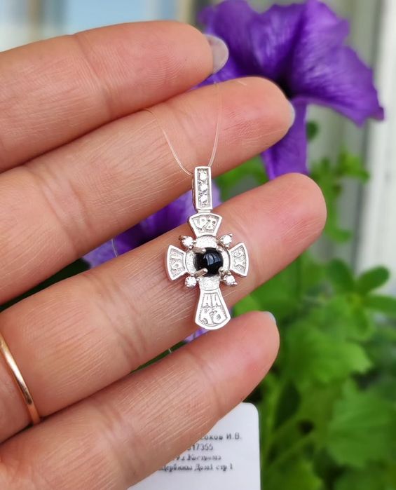 Крестики серебряные