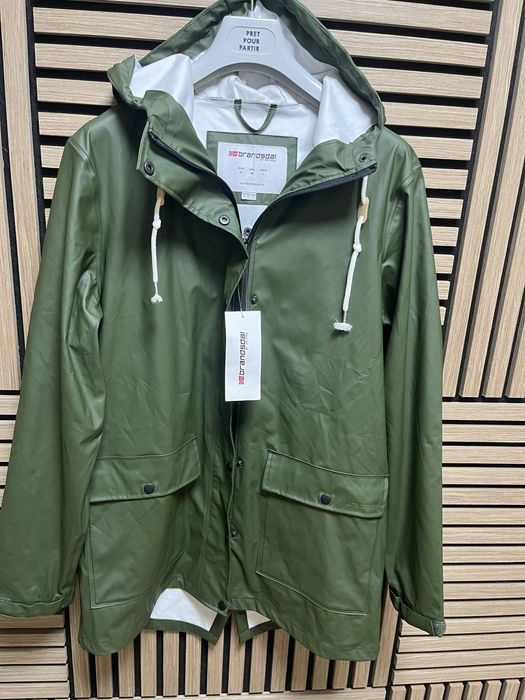 Bransdal of NORWAY : НОВО гумирано яке - дамски дъждобран размер М