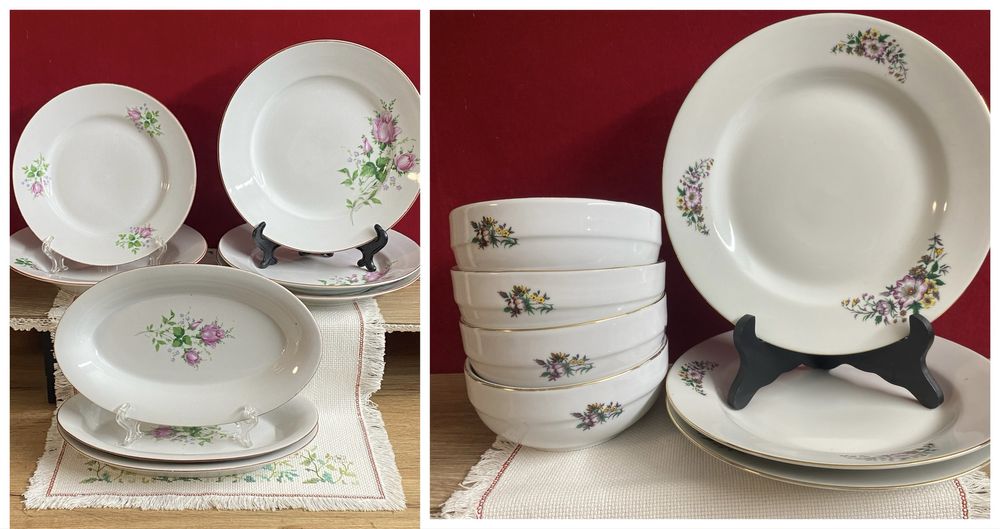 Български порцеланови чинии