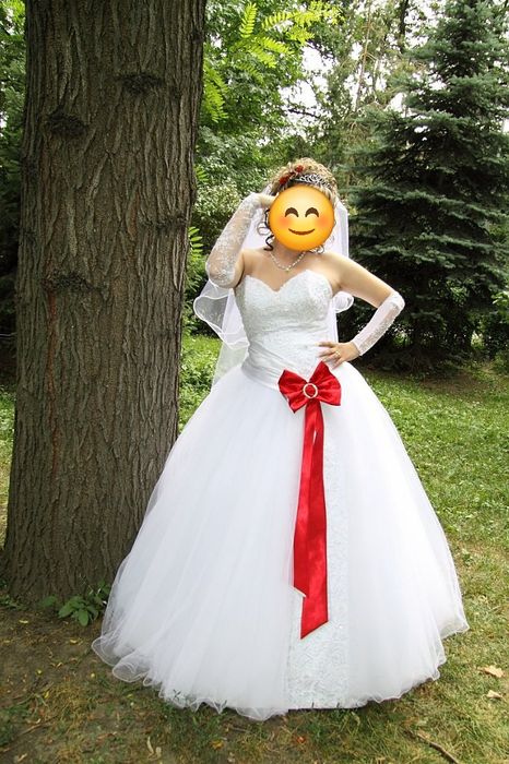 Счастливое свадебное платье