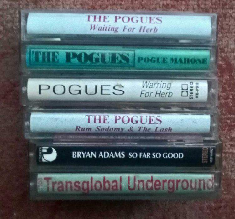 Аудио касети рок, метъл и др. по 4,00 лева