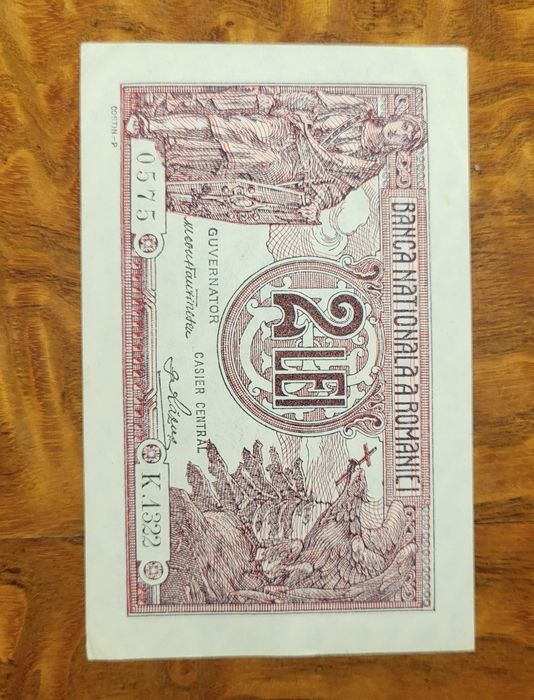 2 Lei 1938 UNC (necirculata)