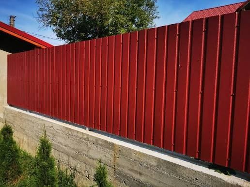 Garduri din sipca metalica, panou stil jaluzele, tabla,plasa bordurata