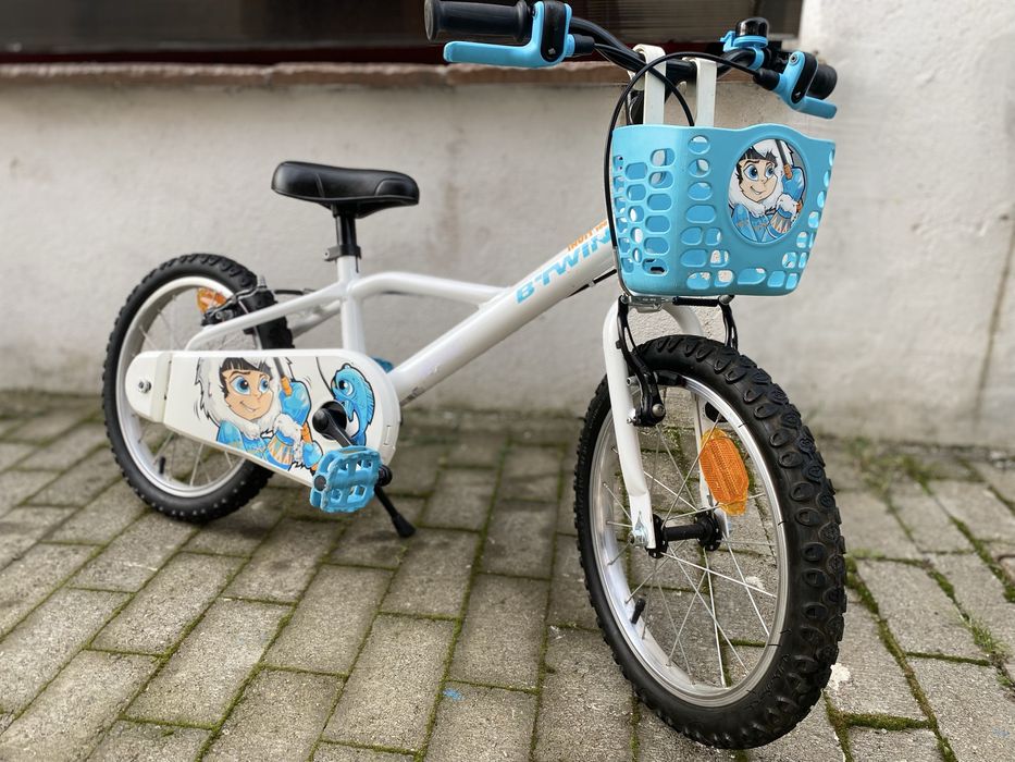 Bicicletă copii 16” – stare foarte bună, cu coșuleț, gata de plimbare