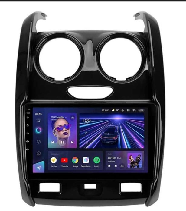 Navigație Android CarPlay Dacia Duster 2010-2016