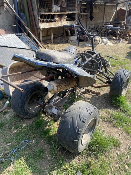 ATV de vânzare + 2 motoare Bashan 200cc – ideal proiect / piese