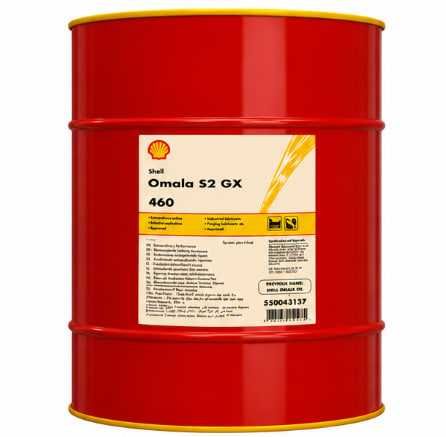 Редукторное масло Shell Omala S2 GX 460