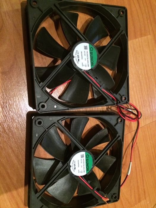 Вентилатори Sunon 120мм 12V