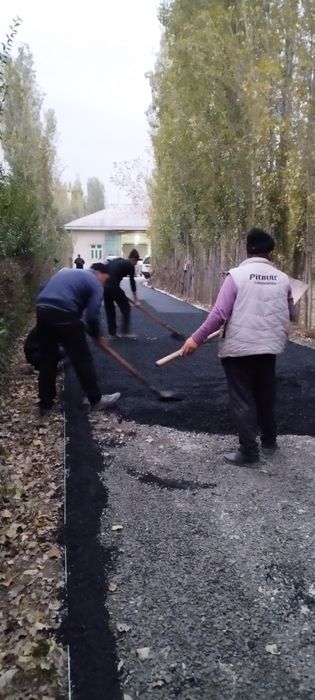 Asfalt xizmati sifatli asfalt yotqizish