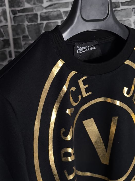 Versace блуза с дълъг ръкав