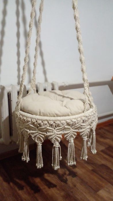 Подвесной кресло-качеля , ручной работы