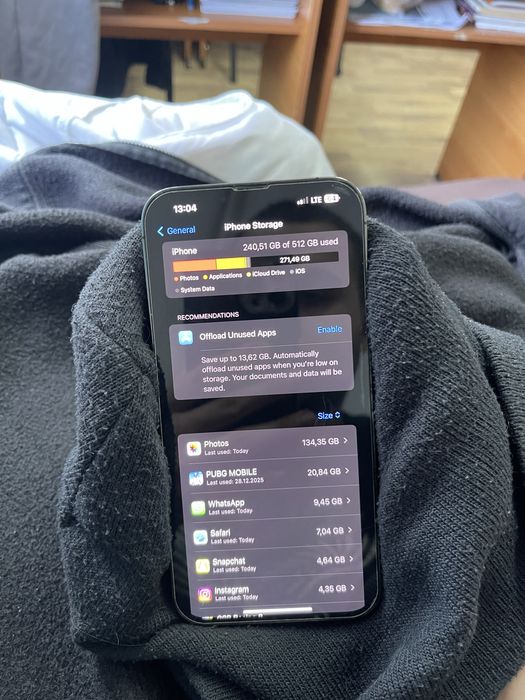 Iphone 13 Pro Max 512GB 84%baterie