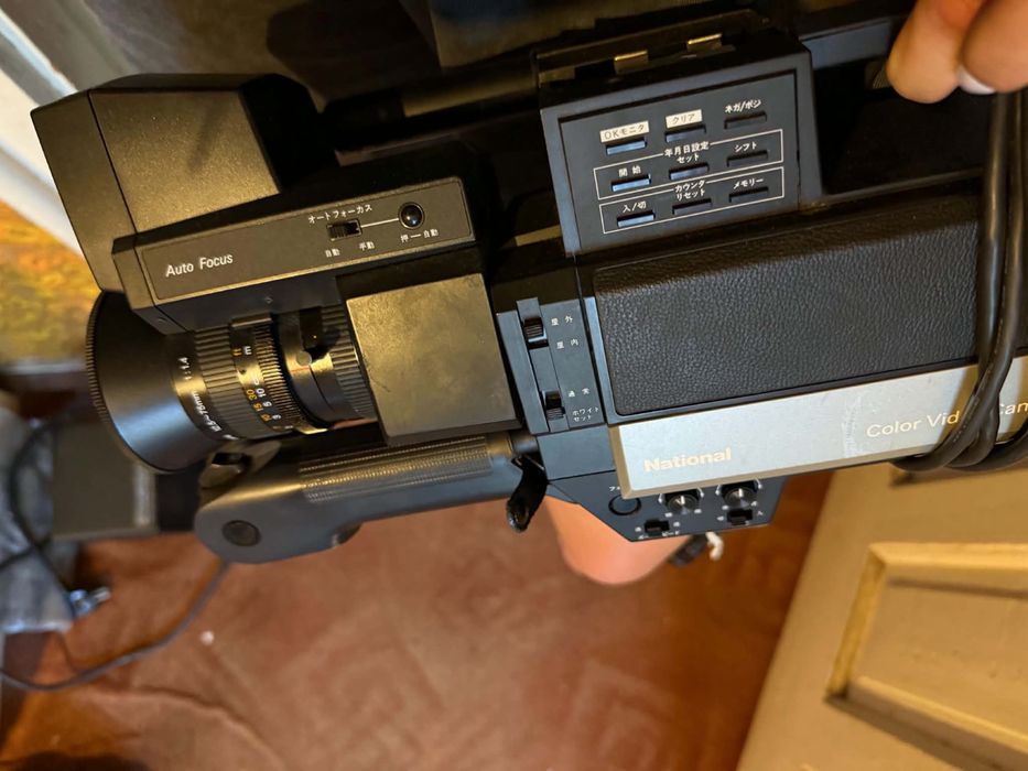 Ретро видеокамера National VZ-C80 Auto Focus – Japan