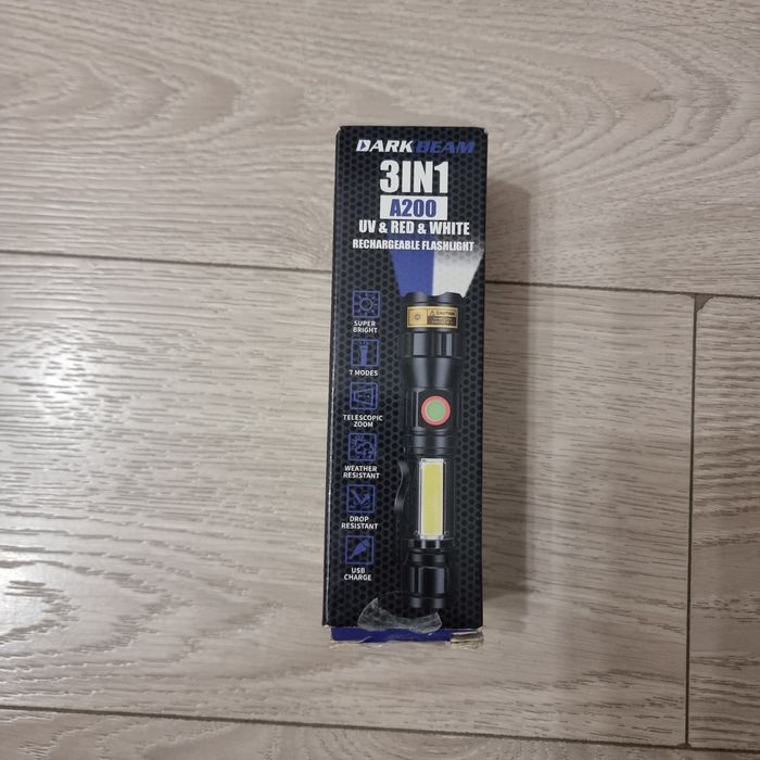 Lanterna Led Dark Beam A200 Cutie Pret Mic