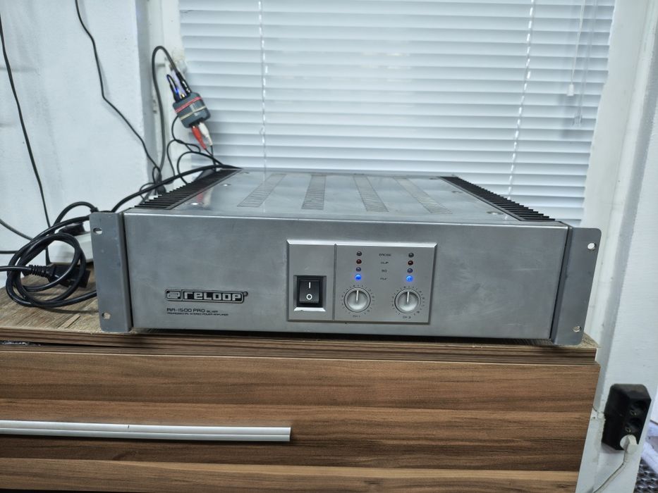 Професионално  крайно стъпало RELOOP RA-1500 2x480w