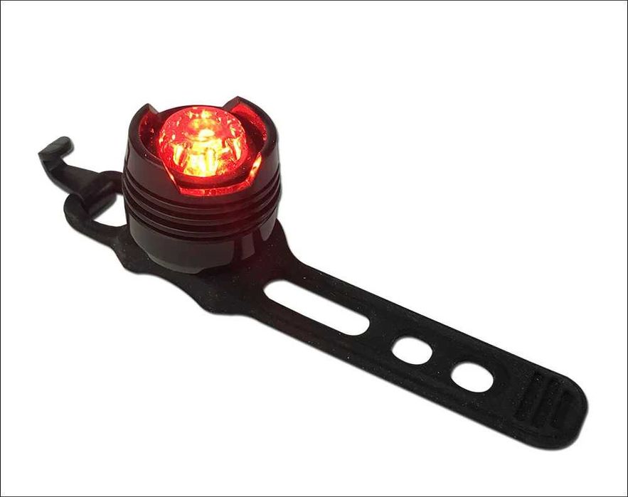 Комплект LED светлини за велосипед, Фар, Стоп, Водоустойчиви, Батерия