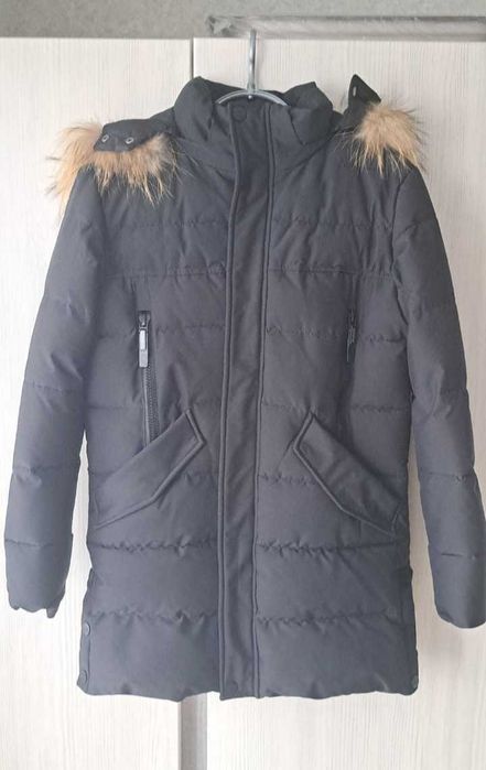 Куртка зима, рост 152/158, подростковая мужс., б/у