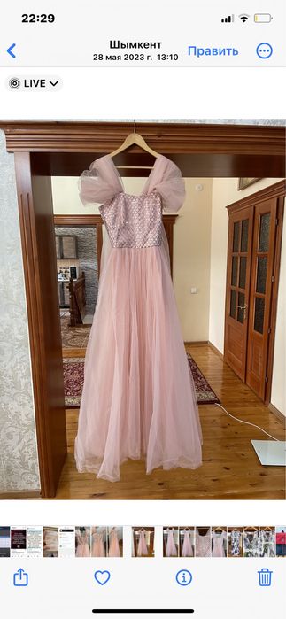 Платье вечернеее