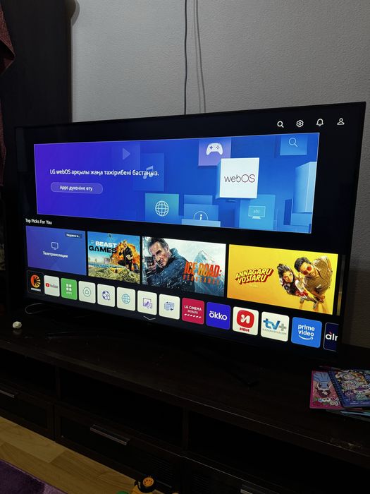 LG UP78 55'' 4K Smart UHD телевизор