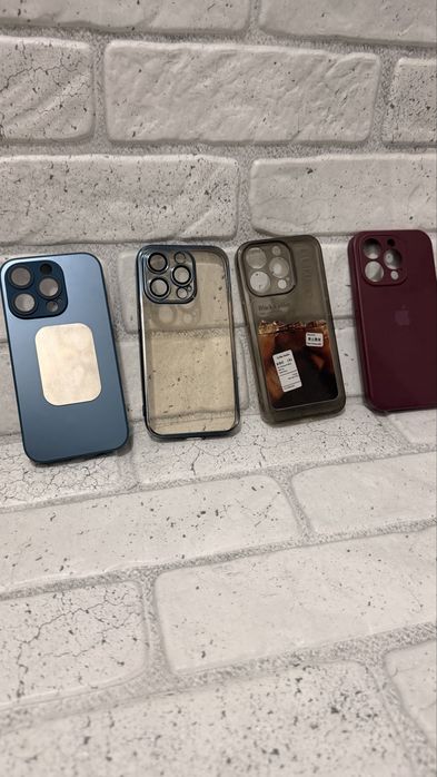 Чехлы на айфон 15 про по 500 тг