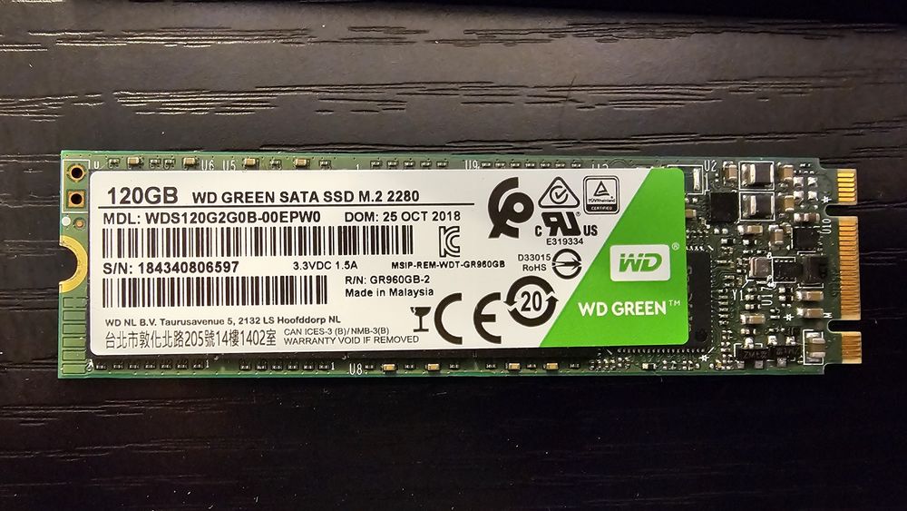 WD Green 120 GB – M.2 SATA