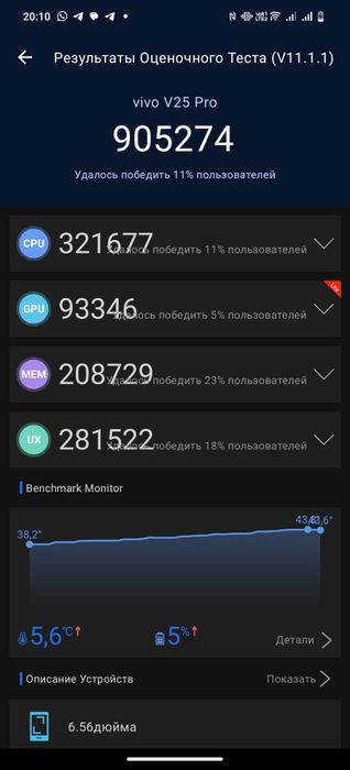 Виво в25 про(с коробкой есть)