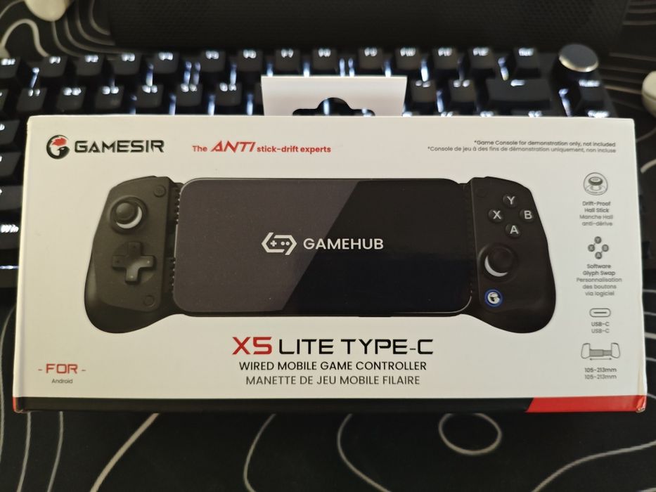 Gamesir X5 Lite, геймпад для Android с  Hall стиками