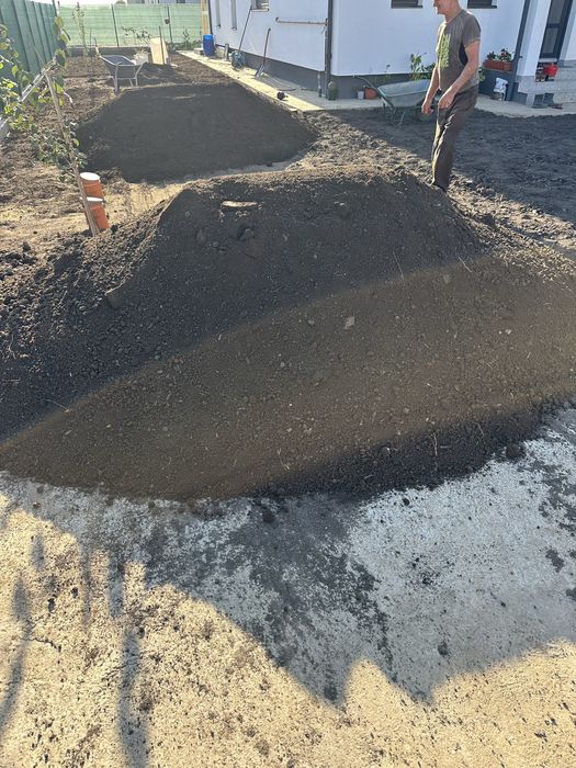 Pamant negru pentru gazon