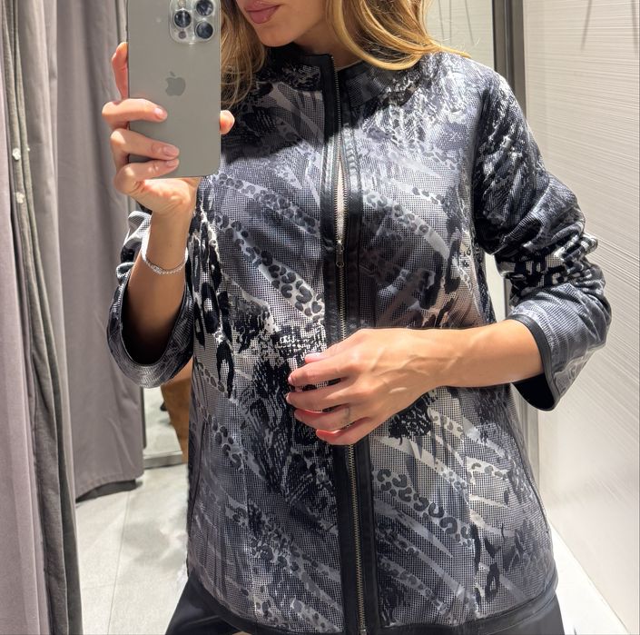 Jacheta de dama, din piele naturala